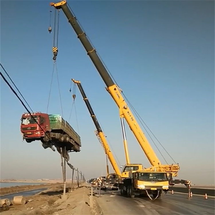 工业园区吊车怎么吊货车